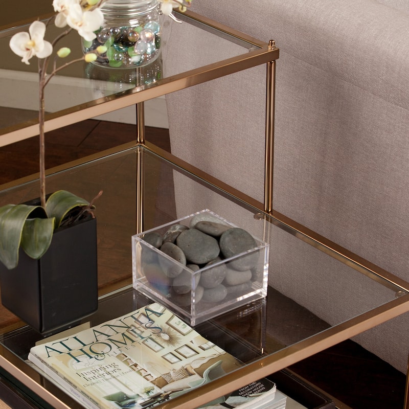 SEI Furniture Grant Glam Accent Table