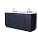 Option Dark Blue, Black Trim, Giotto Quartz Top