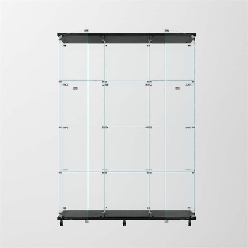 Tempered Glass Display Cabinet,Storage Cabinet,File Cabinet,with LED