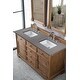 preview thumbnail 9 of 34, James Martin Vanities Savannah 60" Double Vanity, Driftwood