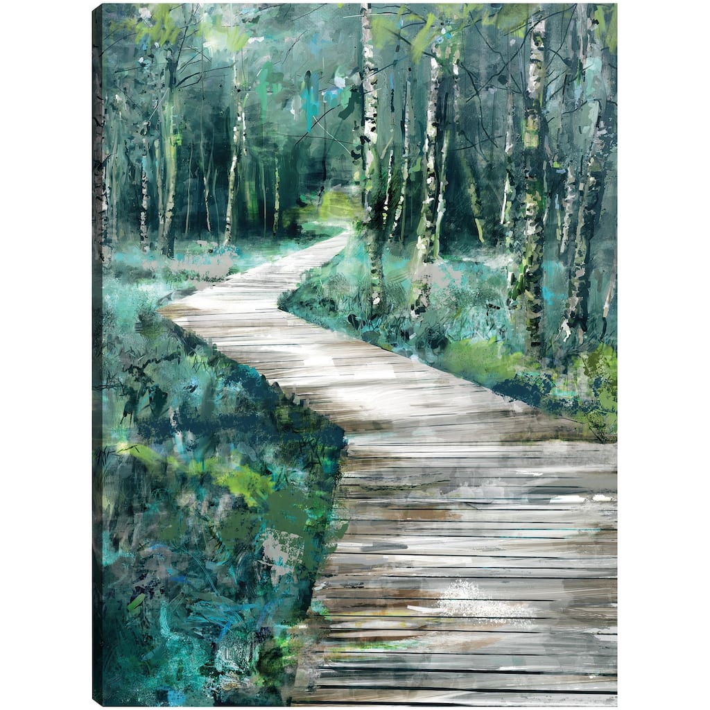 Le Sentier By Studio Arts Canvas Art Print