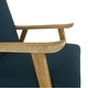 preview thumbnail 7 of 77, Weldon Mid-Century Fabric Upholstered Chair
