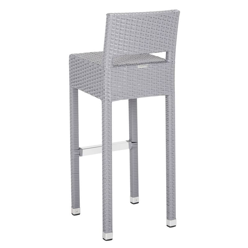 SAFAVIEH Noreta Indoor/ Outdoor 30-inch Stacking Counter Stool - 13Wx18Dx38H
