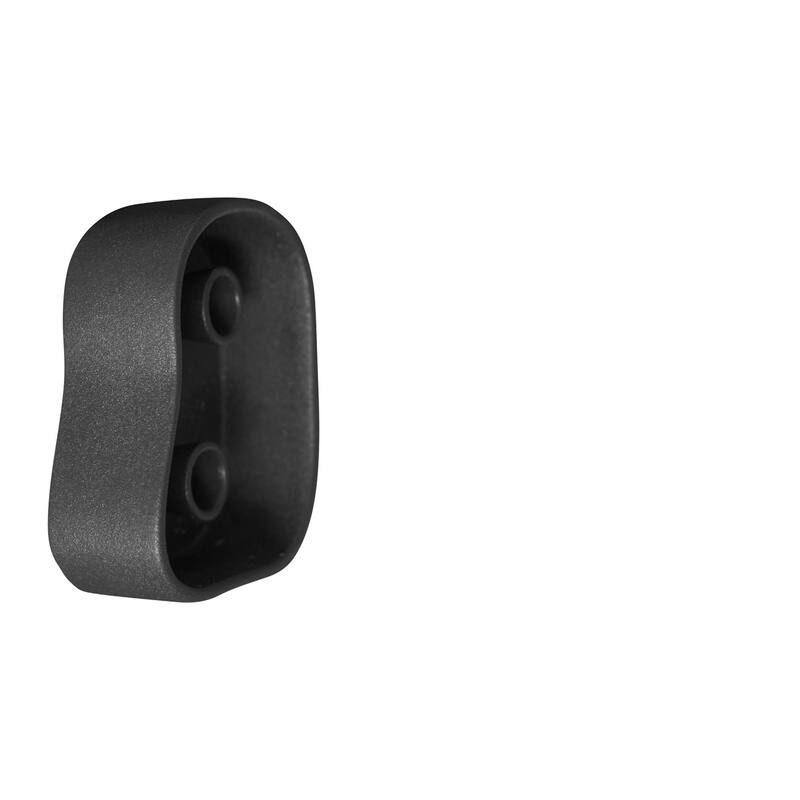 Ceramic Taper Candle Holder - 4.75" - Black