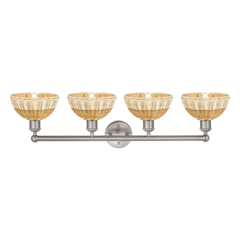 Innovations Lighting Endless Possibilities Edison - Bristol Natural II - 4 Light 35" Bath Vanity Light