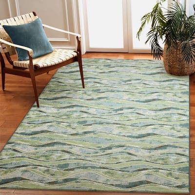 Liora Manne Marina Wave Indoor/Outdoor Area Rug