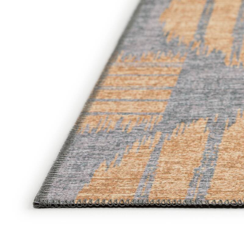Indoor/ Outdoor Yuma Circles Washable Rug