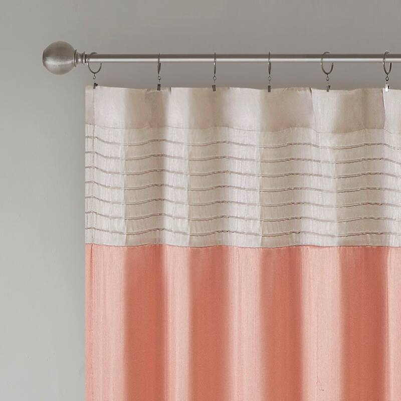 Polyoni Pintuck Curtain Panel