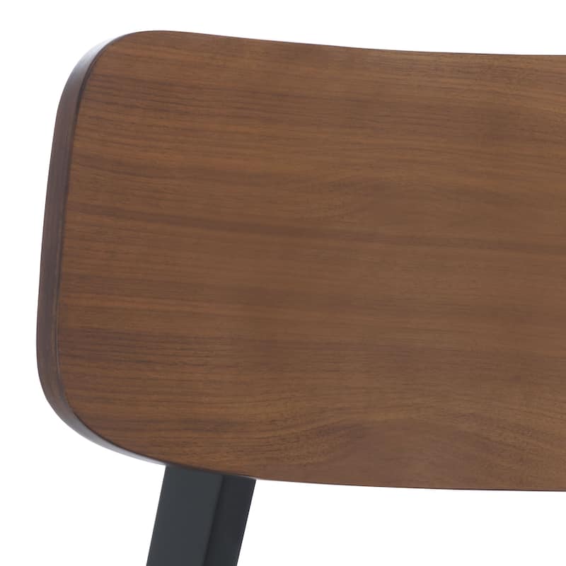 SAFAVIEH COUTURE Divya Wood Dining Chair (Set of 2) - 19"W x 22"D x 31"H