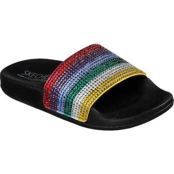 skechers bling slides