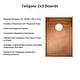 preview thumbnail 3 of 4, Distressed Wood Cornhole Boards