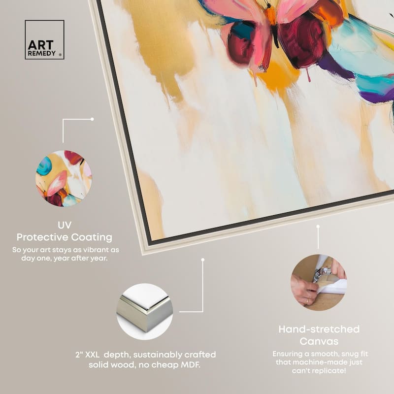 Wings in Waltz II Canvas by Art Remedy