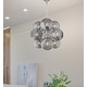 preview thumbnail 9 of 9, 9 - Light Sputnik Sphere Chandelier Modern Smoked Glass Globe Lamp