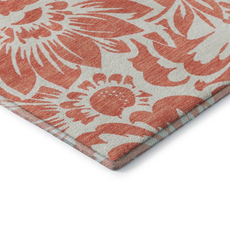 Premium Washable Super Soft Modern Floral Mayfield Rug