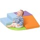 preview thumbnail 1 of 6, 4-Piece Indoor Soft Climber & Safe Toddler Climbing Set for Crawling or Sliding Multi
