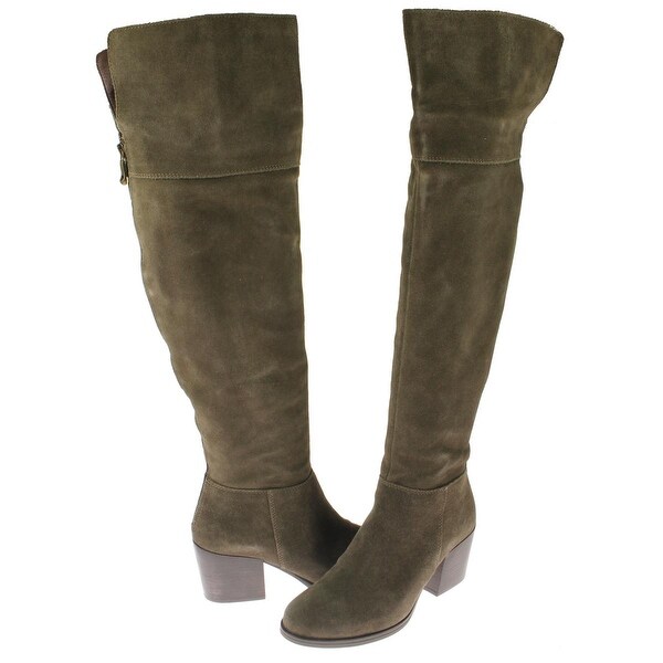 steve madden leather over the knee boots