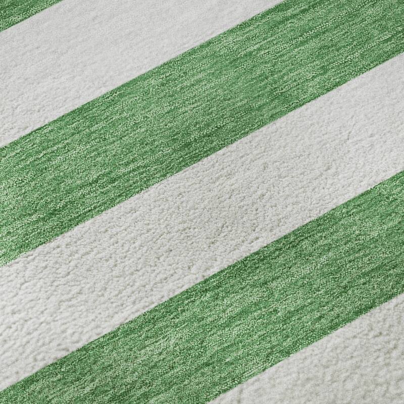 Premium Washable Super Soft Cabana Stripe Mayfield Rug