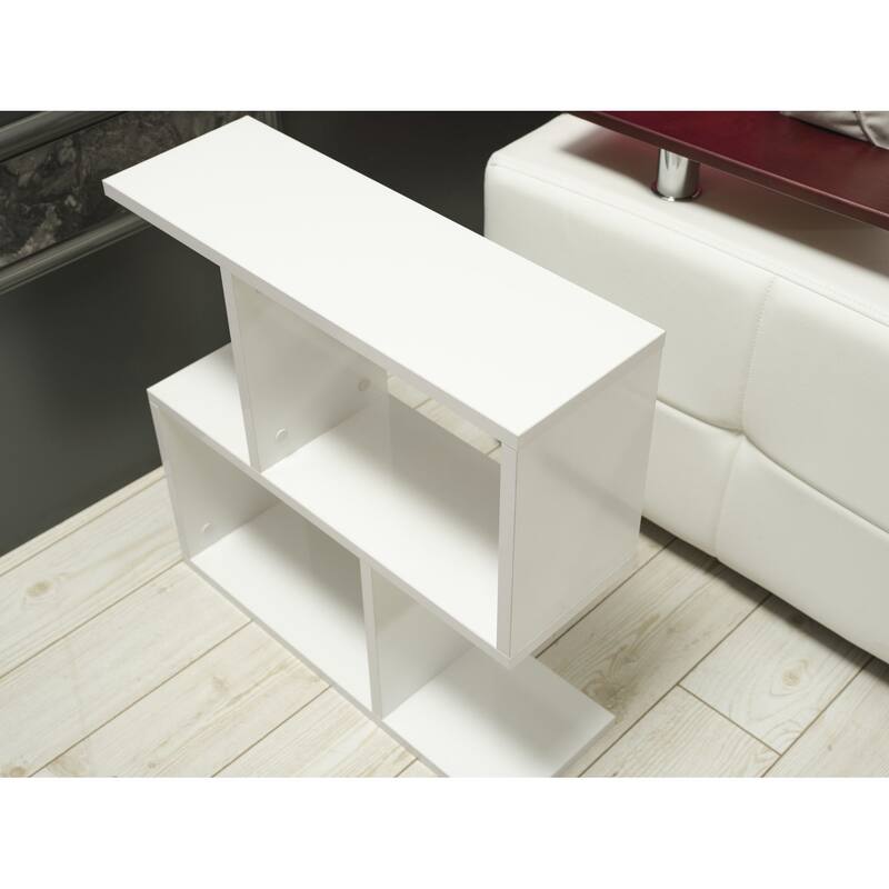 23 in. W x 23 in. H Wood 2 Shelf Standard Bookcase