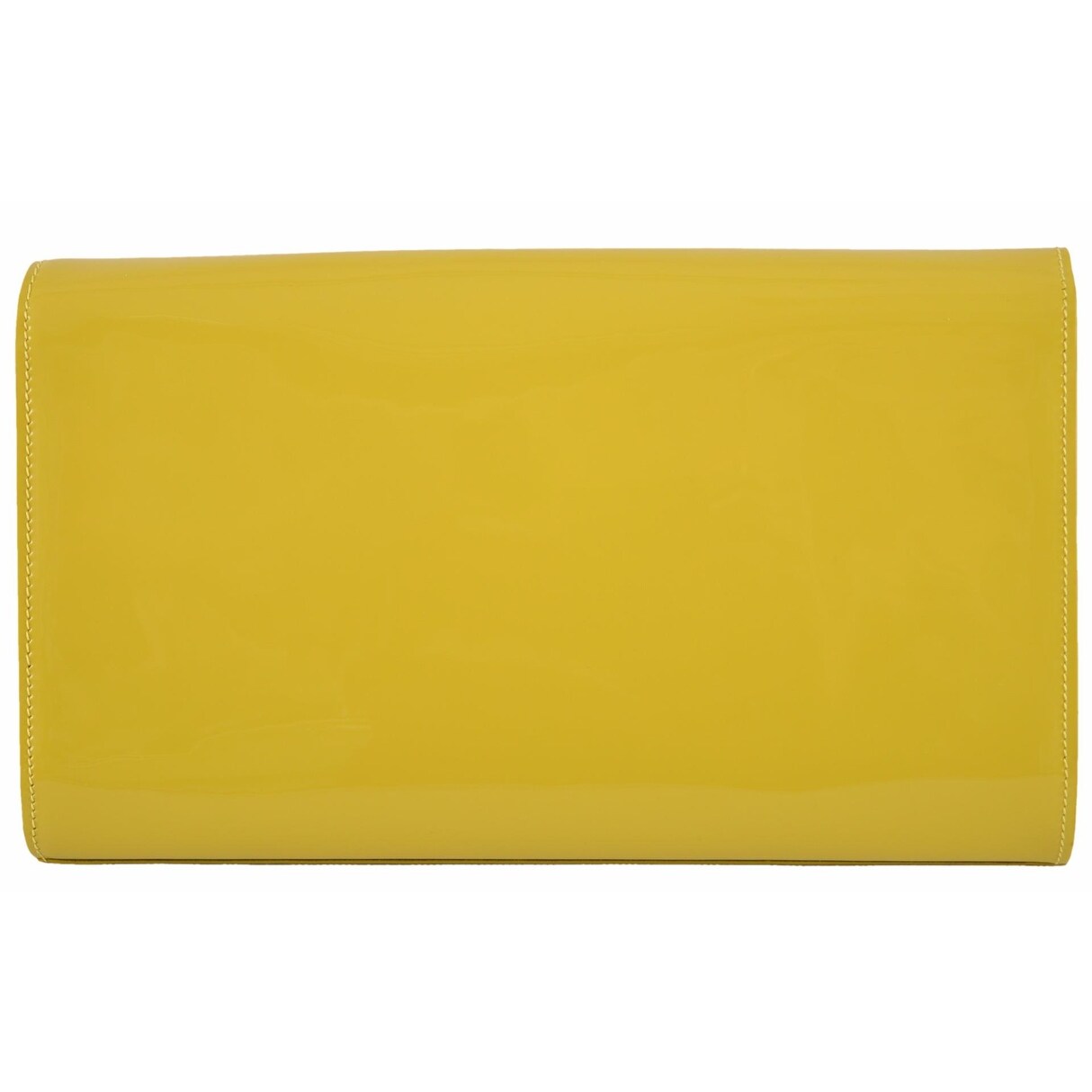neon yellow ysl clutch
