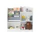 preview thumbnail 4 of 9, Kids Bookshelf and Toy Organizer, 3 Tier Bookshelf for Kids, Fabric Toddler Bookcase Book Shelf for Kids Rooms