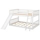 preview thumbnail 6 of 10, Full over Full Bunk Bed with Convertible Slide and Reversible Ladder, Low Bunk Design