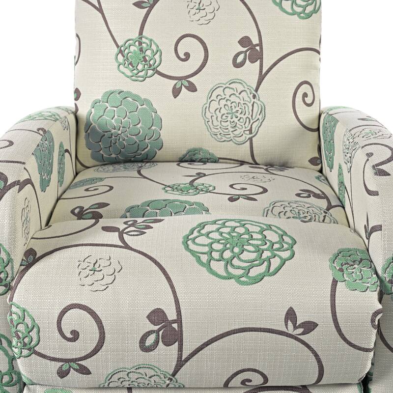 Manual Upholstered Recliner Chair, Modern Recliner Adjustable Single Sofa Chair, High Back Lounge Chairs for Living Room