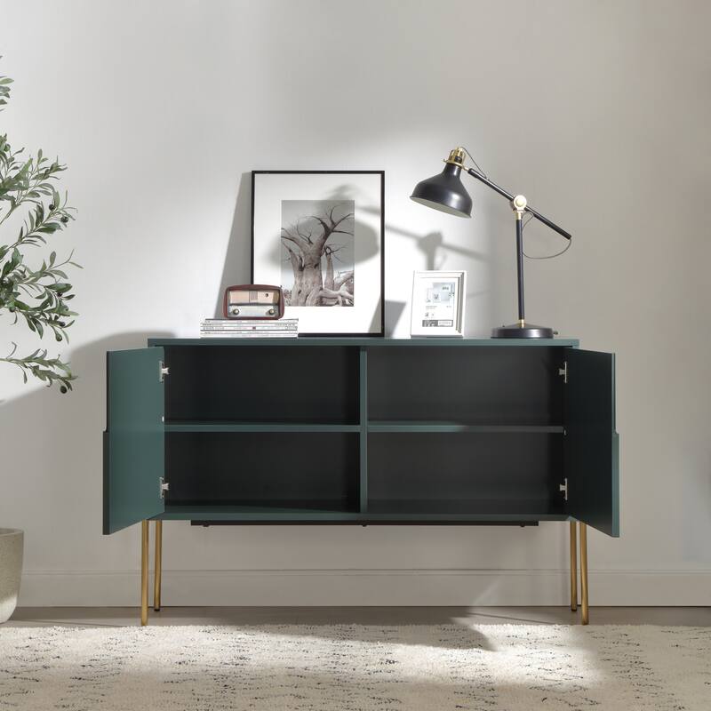 COMBO mid century Sideboard Buffet Table or TV Stand with storage for living room Kitchen