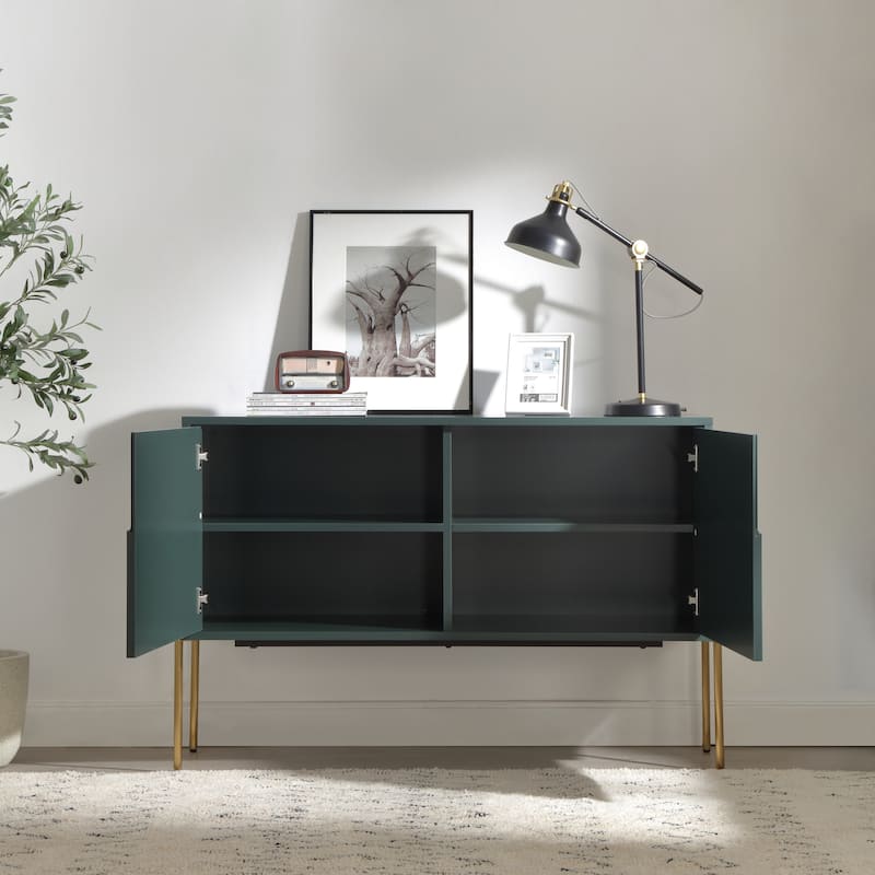 Modern Entertainment TV Stand Storage Cabinet Sideboard Buffet Table for Living Room Kitchen
