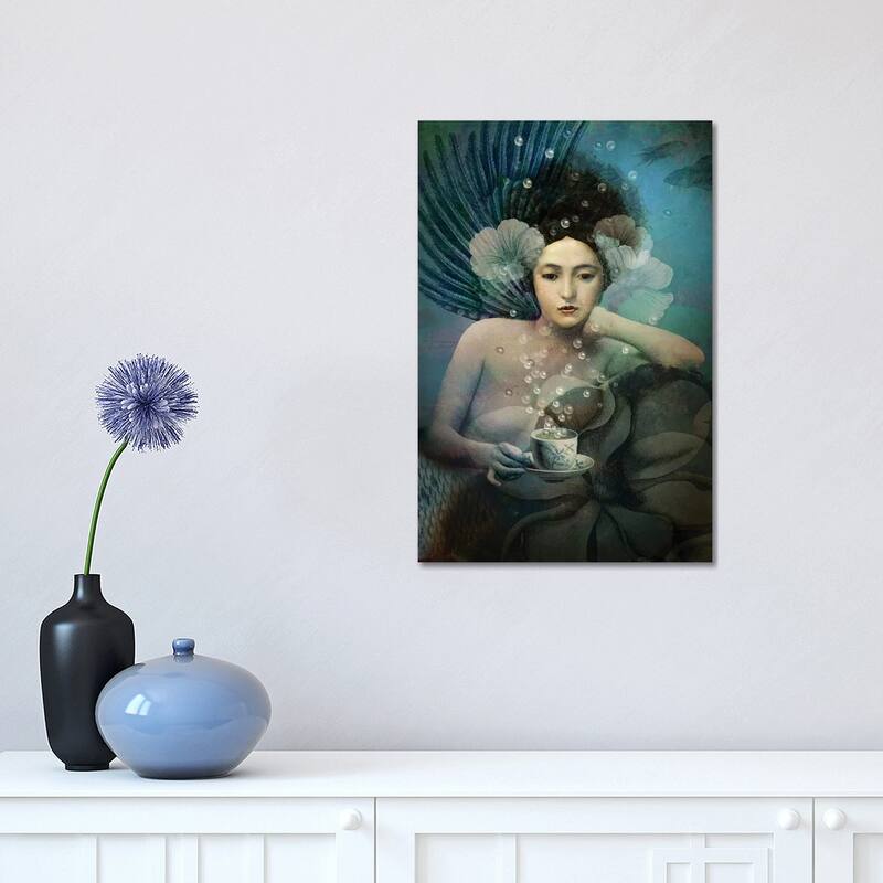 iCanvas "Under The Sea" by Catrin Welz-Stein Canvas Print - 18x12x1.5