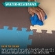 preview thumbnail 40 of 58, ProsourceFit Kids Solid Floor Play Mat 3/8-in