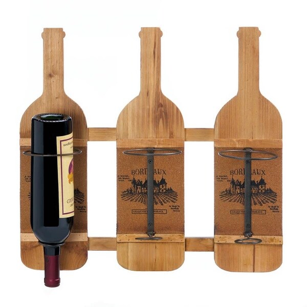 Popular Bordeaux Wooden Wine Bottle Holder