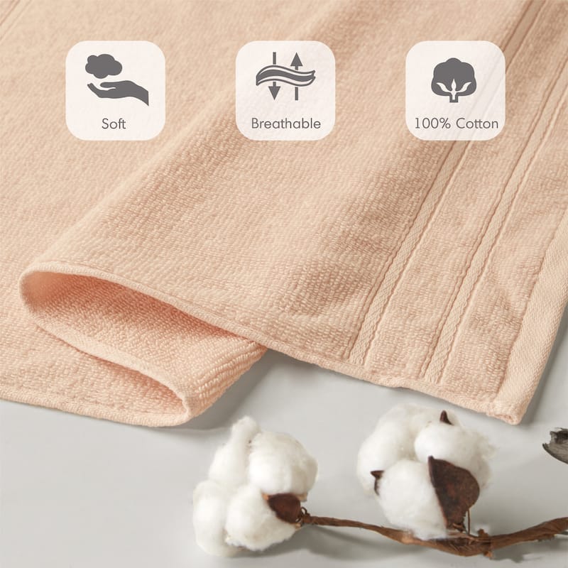 Chelsea Square 400GSM Essential Bundle Quick Dry 100% Cotton 12pc Towel Set