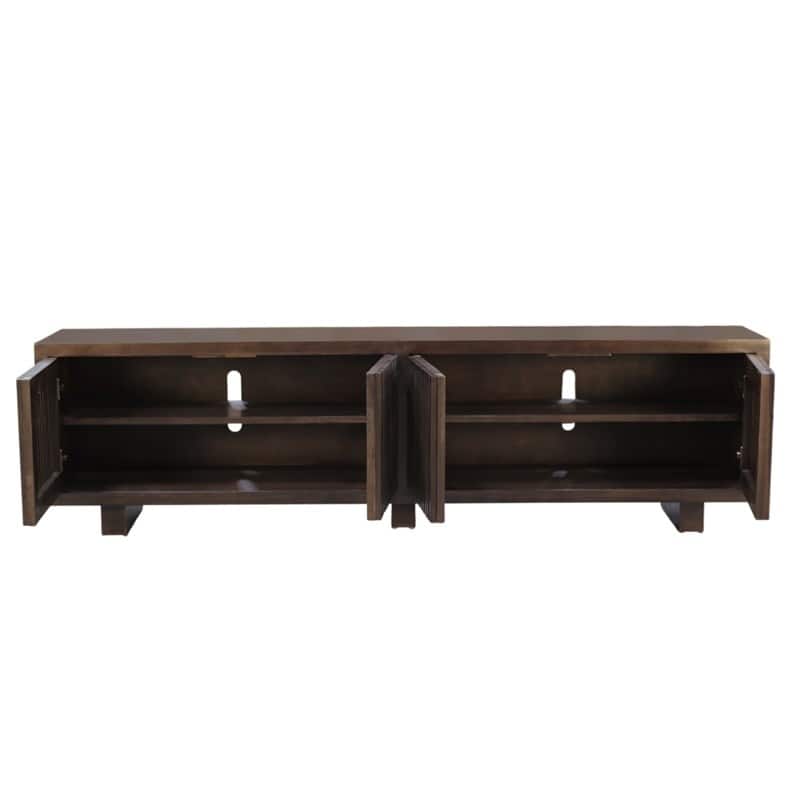 Origins by Alpine Nara 80" TV Console - Walnut