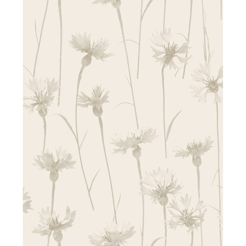 Fine Decor Dalia Beige Cornflower Wallpaper