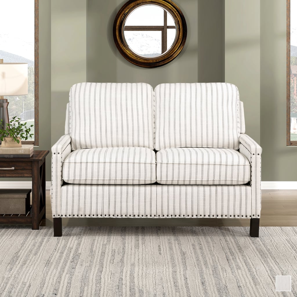 Ferron Fabric Living Room Loveseat