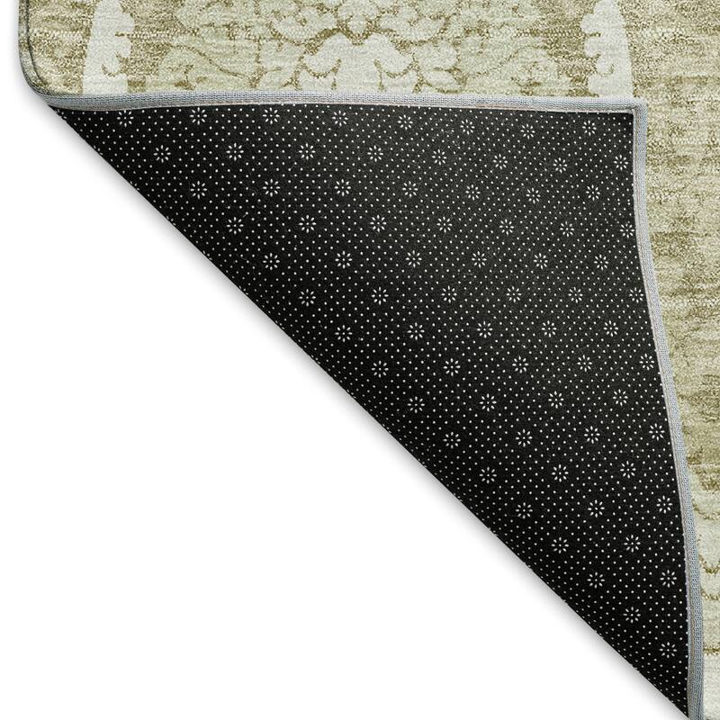 Premium Washable Super Soft Damask Imprints Mayfield Rug