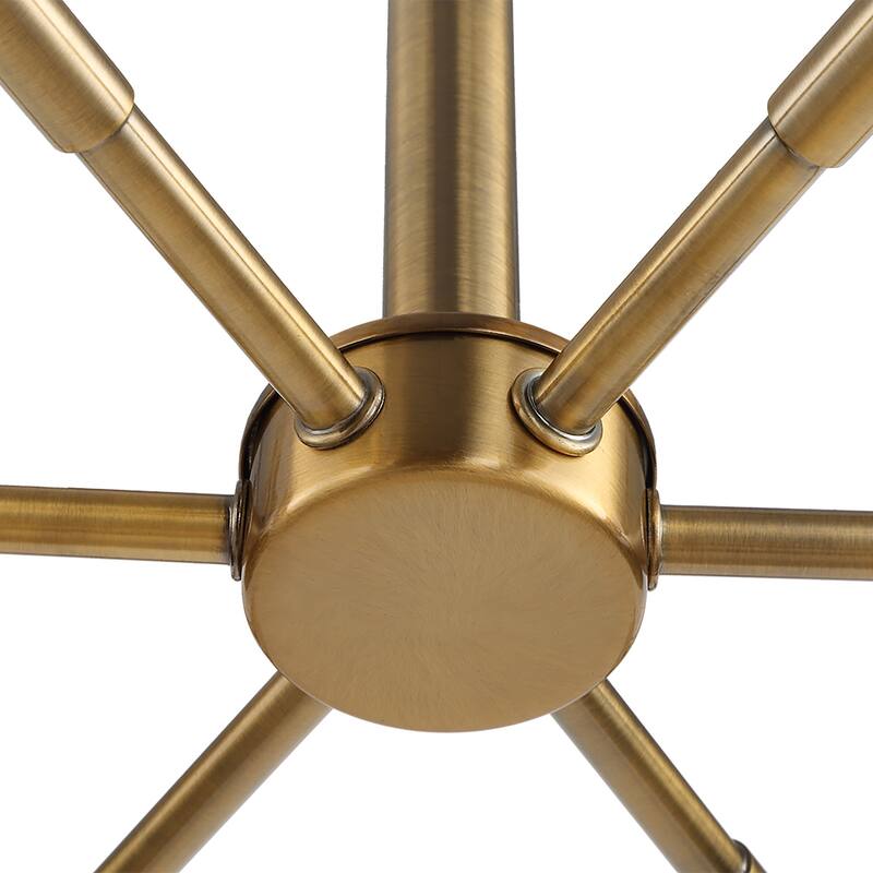 Uttermost 21391 Cret 12 Light 31" Wide Chandelier