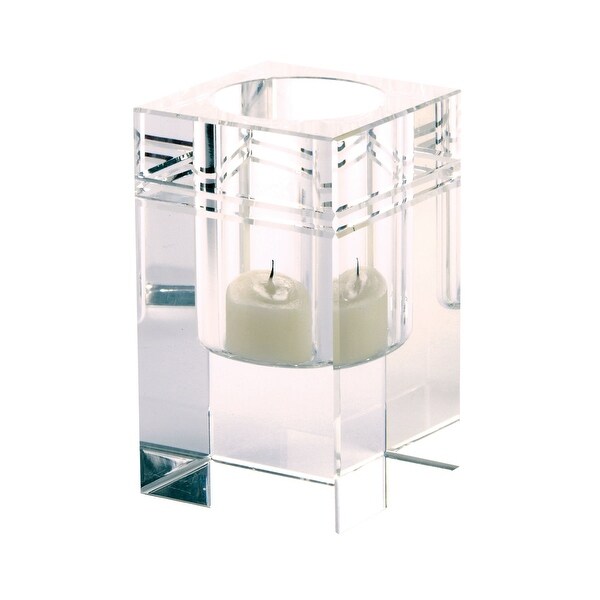 Elk Home 329024 Square Crystal Collar Votive - Small - Clear