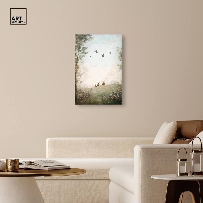 Skyward Sentinels Canvas by Art Remedy, Gallery Wrapped
