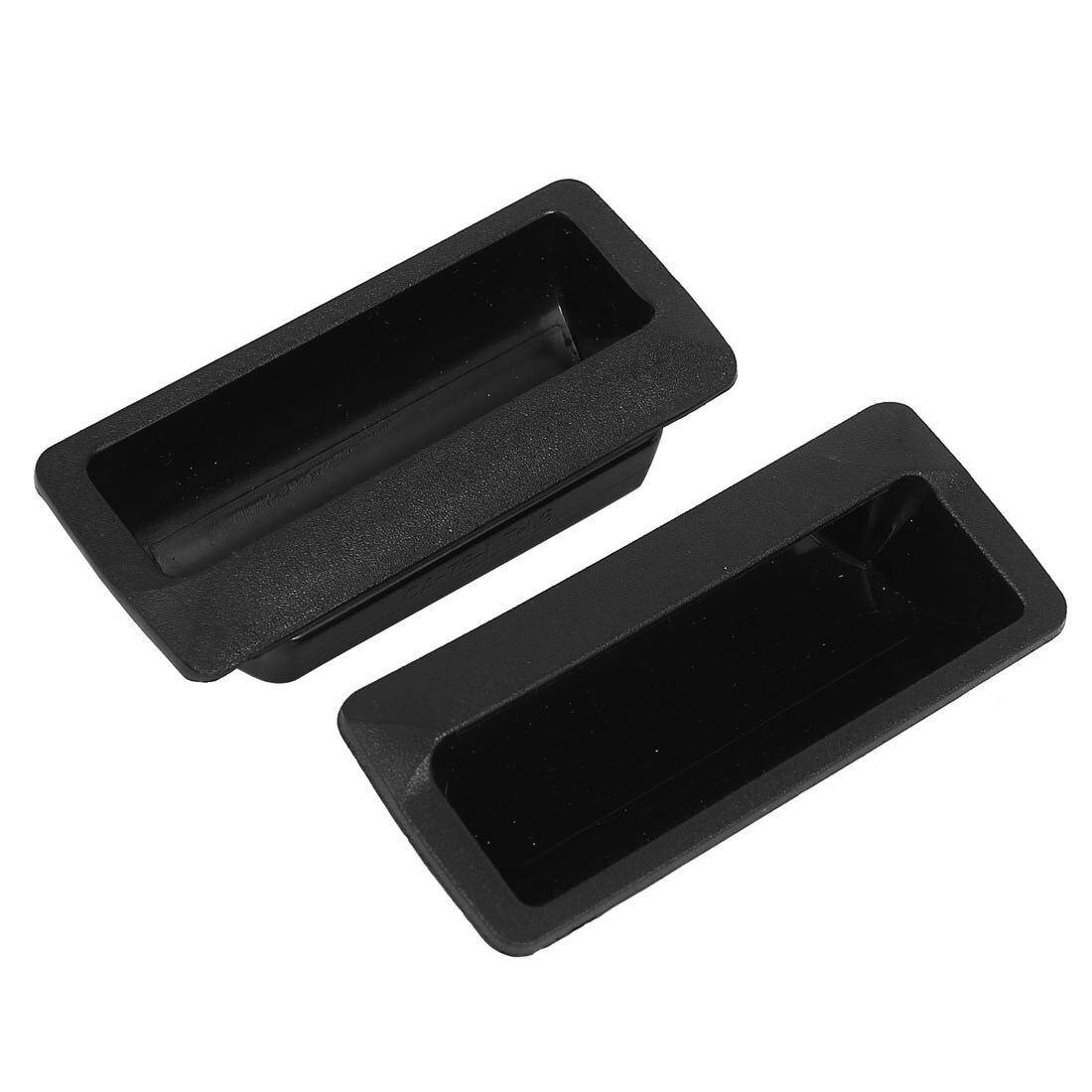 Shop 108mmx47mm Plastic Rectangle Cabinet Door Flush Recessed Pull