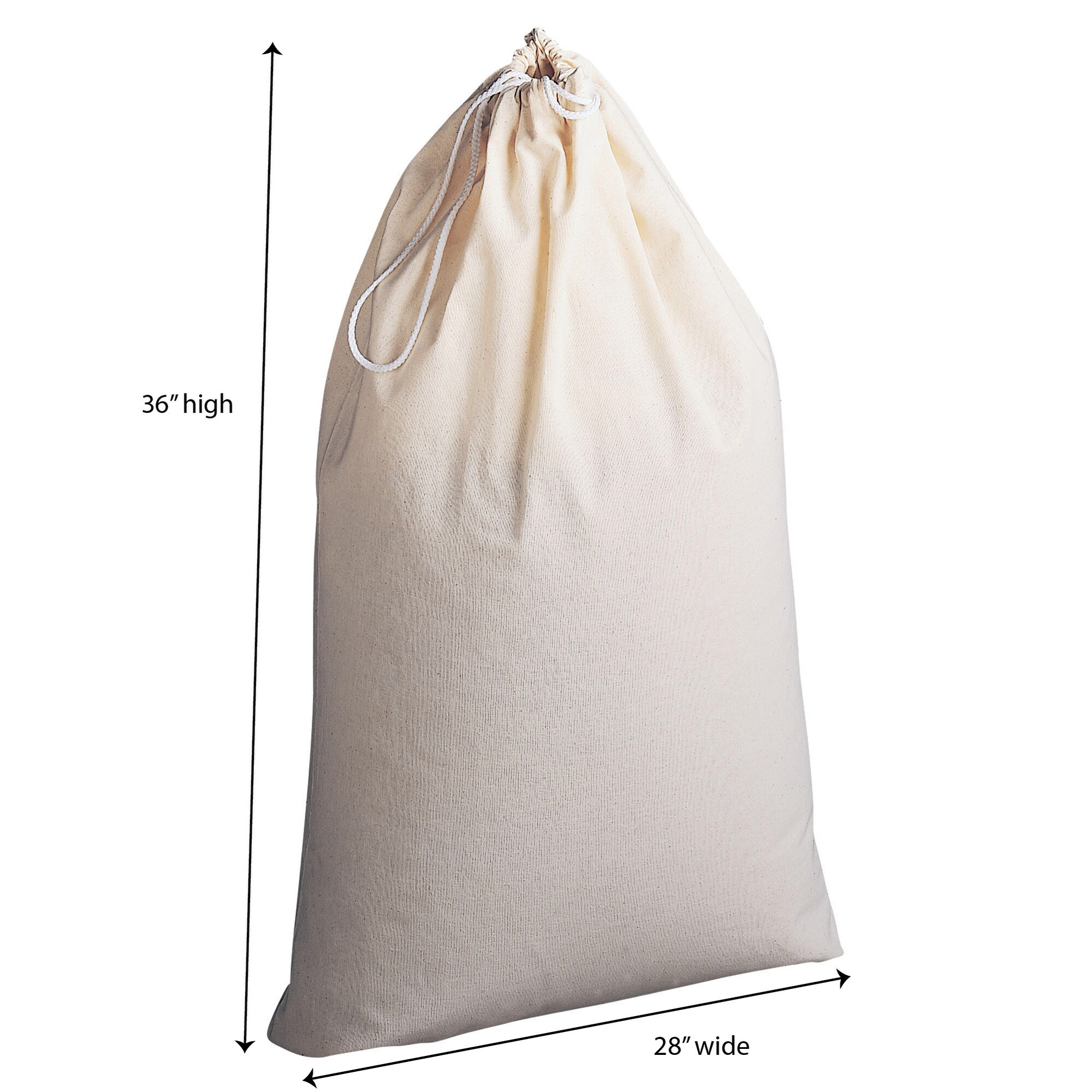 Whitmor Cotton Laundry Bag Green, Laundry, Household