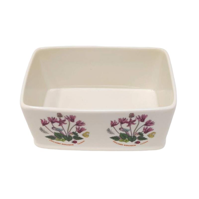 Portmeirion Botanic Garden Covered Treasure Box - 6" L x 3.5" W