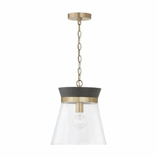 Finn 1-light Pendant w/ Clear Glass