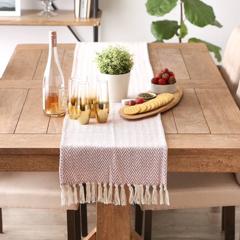 Chevron Handloom Table Runner