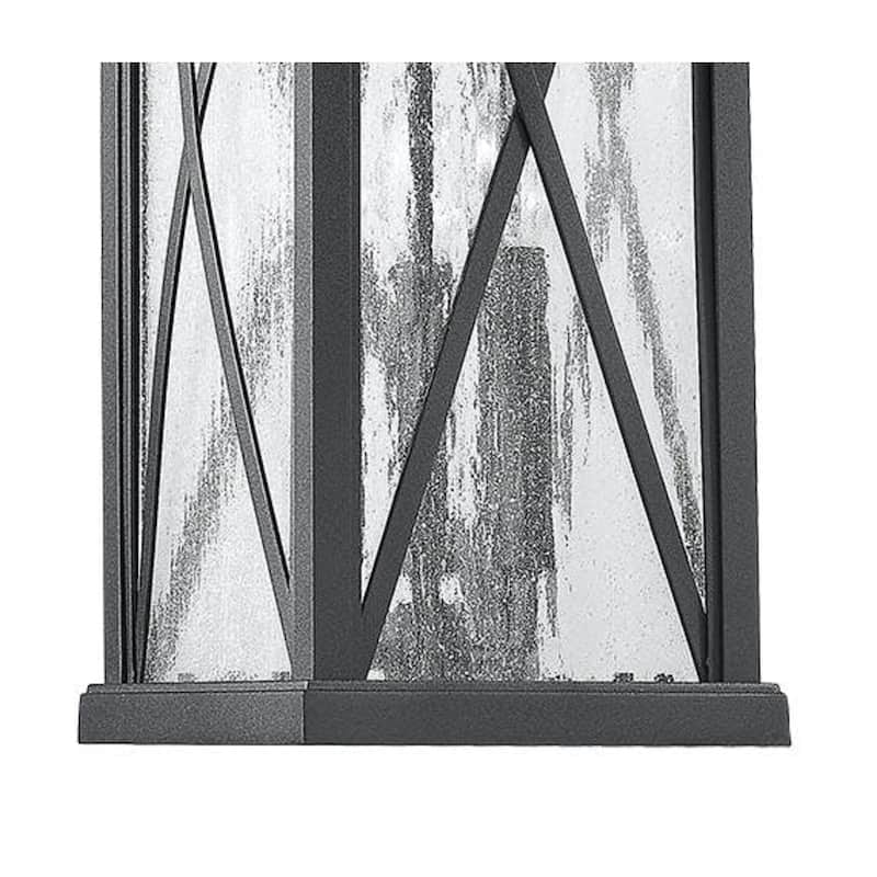 Outdoor Hanging Modern Pendant in Black