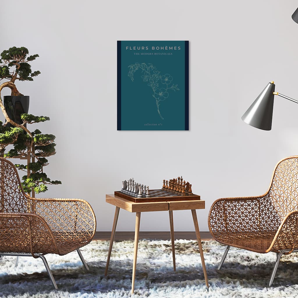 Wynwood Studio Canvas Floral and Botanical Modern Boheme Botanical Wall Art Canvas Print