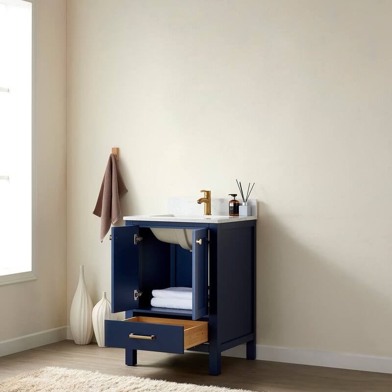Miseno MV785024-NM Shannon 24" Free Standing Single Basin Vanity Set