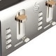 preview thumbnail 5 of 8, Salton Swan Nordic 4 Slice Toaster