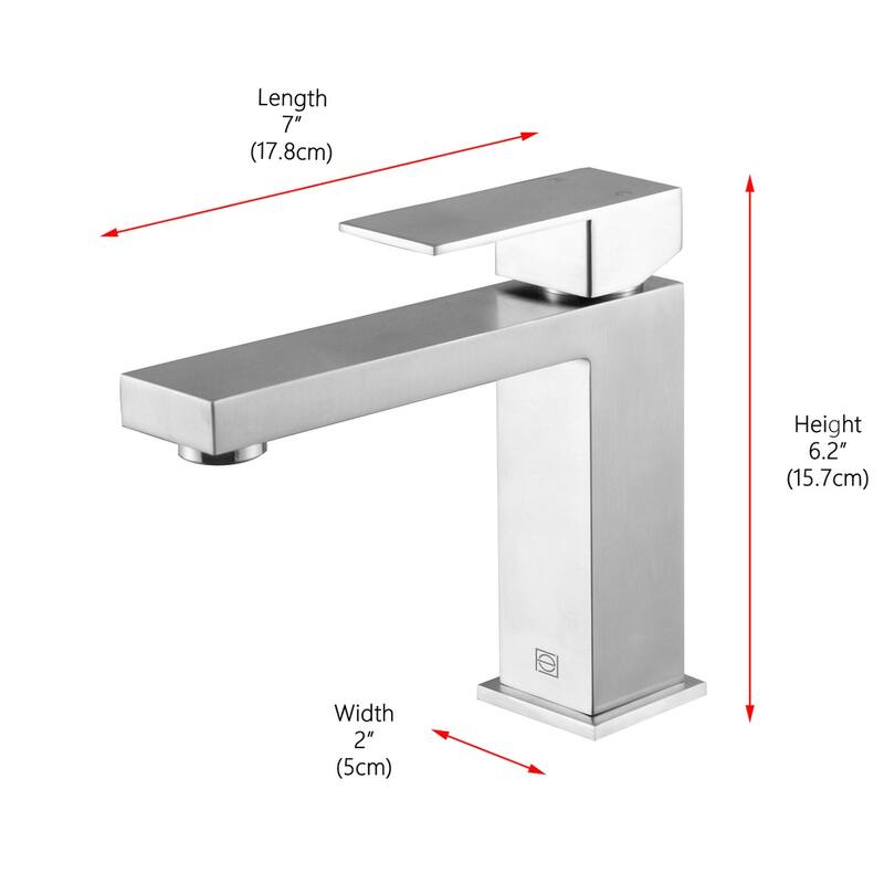 Indigo Home Single Hole Single Handle Bathroom Faucet