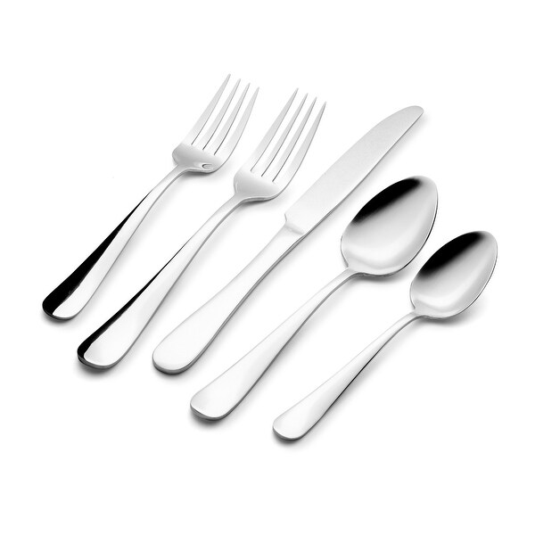 Roberts & Belk Jefferson Stainless Steel Flatware Set - Bed Bath